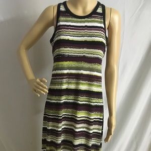 Offers?💚NWOT Colorful striped maxi dress💚